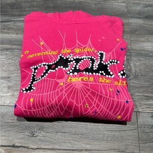 Pink Graphic Men's Sweater